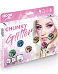 Holografisk Chunky Glitter Shaker Sminkesett