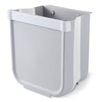 Folding Waste Bins Kitchen Garbage Bin Car Trash Can Wall Mounted Trashcan6990