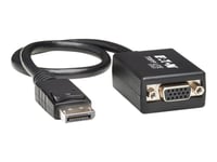 Eaton Tripp Lite Series DisplayPort to VGA Adapter Converter Active DP to VGA 1080p M/F 1ft 1' - Convertisseur vidéo - DisplayPort - VGA - noir