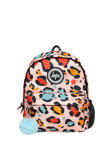 Hype Kids' Star Leopard Badge Backpack, Multi