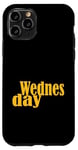 Coque pour iPhone 11 Pro University Varsity-Gold Wednesday Varsity-Gold Yellow