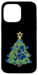 Coque pour iPhone 14 Pro Max Euro Bleu Jaune Europe Pull de Noël Famille Hommes Femmes