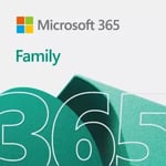 Microsoft 1-Year Family Subscription Integrated Office Suite, English, APAC P10