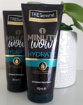 2x170ml TRESemme 1 Minute Wow! Hydrate Intensive Treatment With Hyaluronic Acid