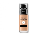 Revlon ColorStay Longwear Makeup for Combination/Oily Skin SPF15, Pumpflaska, Vätska, Blandhy, Fet hud, Djup, Medium, Rich Tan, Matt