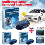 2Pcs Car Ice Defroster Windshield Snow Removal Window Glass Microwave Device UK