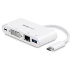 StarTech USB-C-Multiportadapter med DVI