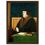 Artery8 Painting Antique Holbein Junior Thomas Cromwell Earl Essex Chief Minister Artwork Framed Wall Art Print A4