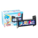 Grupo Erik Lamp - Sonic The Hedgehog Shelf | Wall Light, USB Lamp, USB Light, Mood Light | Gamer Desk, Gifts for Gamers, Mini Arcade Machine Wall Shelf, Sonic The Hedgehog Gifts