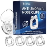 Skyloa Anti Snoring Devices Silicone Magnetic Nose Clip Snore Stopper 1/2 PRICE