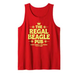 Retro Regal Beagle Pub Three's Company Vintage Sitcom Tank Top