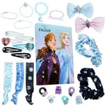 Disney Frozen Calendrier de l'Avent 2024, Accessoires Cheveux pour Filles - Cadeau Fille