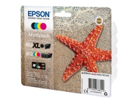 Epson 603 Multipack - 4-pack - svart, gul, cyan, magenta - original - blister - bläckpatron - för Expression Home XP-2150, 2155, 3150, 3155, 4150, 4155 WorkForce WF-2820, 2840, 2845, 2870