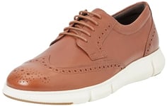 Geox Men's U Adacter F B Oxford, Light Brown, 10.5 UK