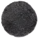 Curly Pad Stolsdyna Dark Grey 34cm