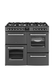 Belling Farmhouse 100DF Dual Fuel Range Cooker, Anthracite