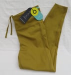 LADIES MARKS AND SPENCER GOODMOVE DARK OCHRE COOL COMFORT TECH LEGGINGS SIZE 14