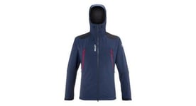 Veste softshell millet k absolute shield bleu