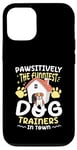 Coque pour iPhone 12/12 Pro Pawsitively Les dresseurs de chien les plus drôles de la ville