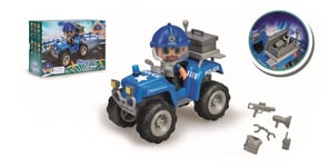 Pinypon Action - Quad De Police Avec 1 Figurine Et Accessoires - Pinypon