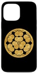 iPhone 13 Pro Max Vintage Faux Gold Chosokabe Japan Mon Oriental Case