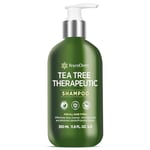 Roycederm Tea Tree Oil Shampoo for Dry Scalp, Dandruff, and Itchy Scalp - Clarifying shampoo with Tea Tree Oil, Paraben & Sulfate Free