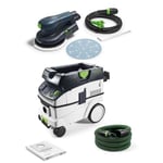 Aspirateur ctl 26 e 574947 + ponceuse orbitale ets ec 150/5 eq cod. 575043 - Festool