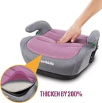 Booster Seat  with ISOFIX Jovikids JOVI OHHO I-Size , 125-150cm，PINK 4-12 Year