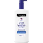 Neutrogena Deep Moisture Hypoallergenic Lotion 400 ml