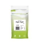 yourhealthstore Agar Agar 100g, Premium Quality Powder, Vegan Gelatine, Gluten Free, Non GMO.