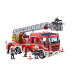 Playmobil Fire Engine with Ladder and Lights and Sounds Kids Toy 5 Years+