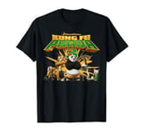 Kung Fu Panda 3 Po And The Furious Five Movie Logo T-Shirt