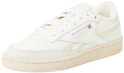 Reebok Women's Club C Revenge Vintage Sneaker, Chalk/Alabaster/Paperwhite, 4 UK