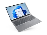 Lenovo ThinkBook 16 G6 ABP 21KK - Conception de charnière à 180 degrés - AMD Ryzen 5 - 7530U / jusqu'à 4.5 GHz - Win 11 Pro - Radeon Graphics - 16 Go RAM - 512 Go SSD NVMe - 16" IPS 1920 x 1200 - Gigabit Ethernet - Wi-Fi 6 - double ton gris arctique -