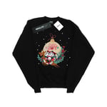 Disney Dam/Kvinnor Mickey Och Minnie Endless Joy Sweatshirt S Black S