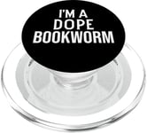 Funny Book Lover I'm a Dope Bookworm PopSockets PopGrip pour MagSafe