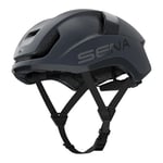 Sena S1 Casque de vélo de Route à Mesh Intercom Unisex-Adult, Matte Gray, L