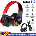 Wireless Headphones Bluetooth Headset Noise Cancelling Stereo Earphones Over Ear