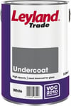 White Undercoat Leyland Trade Wood and Metal Suitable Interior Exterior 5 Litre