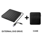 Graveur de DVD RW CD externe USB 3.0 Slim Portable DVD Optical Drive CD-ROM 24X Player CD-R 24X Reader For Laptop Macbook PC,KLJ30