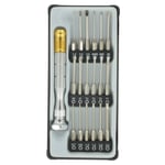 Donau Elektronik MBS18 Jeu dembouts 18 pièces TORX® intérieur