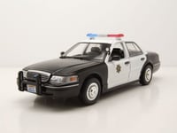 Ford Crown Victoria Police Shérif 1998 Reno ! 911 Modèle 1:24 Greenlight