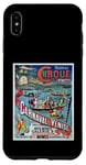 Coque pour iPhone XS Max Affiche vintage Carnaval Paris Maillot Bordeaux