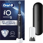 Oral-B Series iO5 Electric Toothbrush 1 Tooth Brush Head, A.I. App & Travel Case