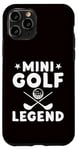 Coque pour iPhone 11 Pro Légende du mini golf