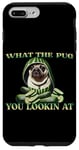 iPhone 7 Plus/8 Plus FUNNY PUG WHAT THE PUG YOU LOOKIN AT DOG SHOW PUG SHOW DOGS Case