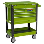 Sealey Heavy-Duty Mobile Tool & Parts Trolley with 5 Drawers and Lockable Top- H