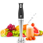 700W 2-IN-1Electric Handheld Blender Hand Stick Food Processor Mixer Fruit Whisk