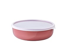 Mepal – Kitchen Storage Bowls Lumina – Food Storage containers with lid Suitable for Fridge, Freezer, steam Oven, Microwave & Dishwasher – Bowl with lid – 2000 ml – Vivid Mauve