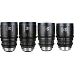 Laowa Nanomorph LF Prime 4-Lens Bundle (32mm, 42mm, 55mm, 85mm) (Blue) - Arri PL/ Canon EF